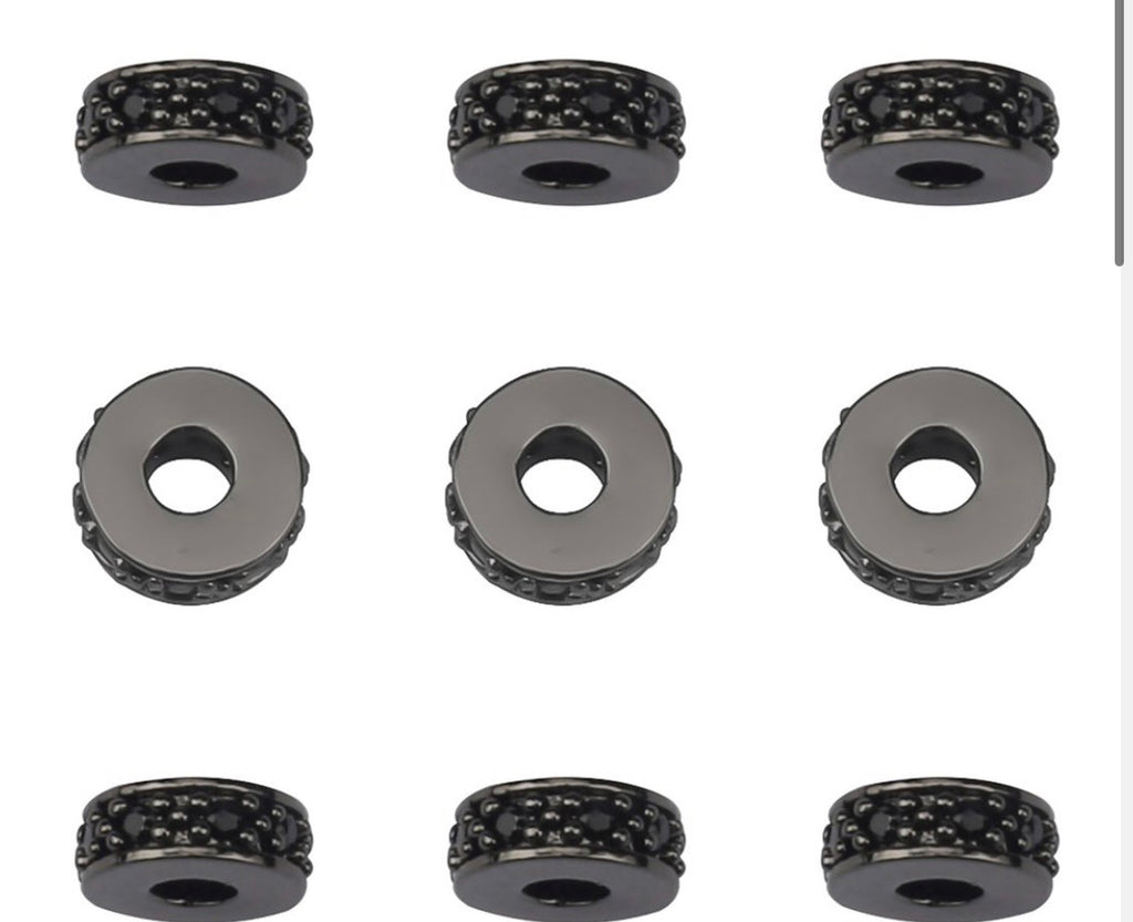 CZ Bead Spacers (1pc) image 5