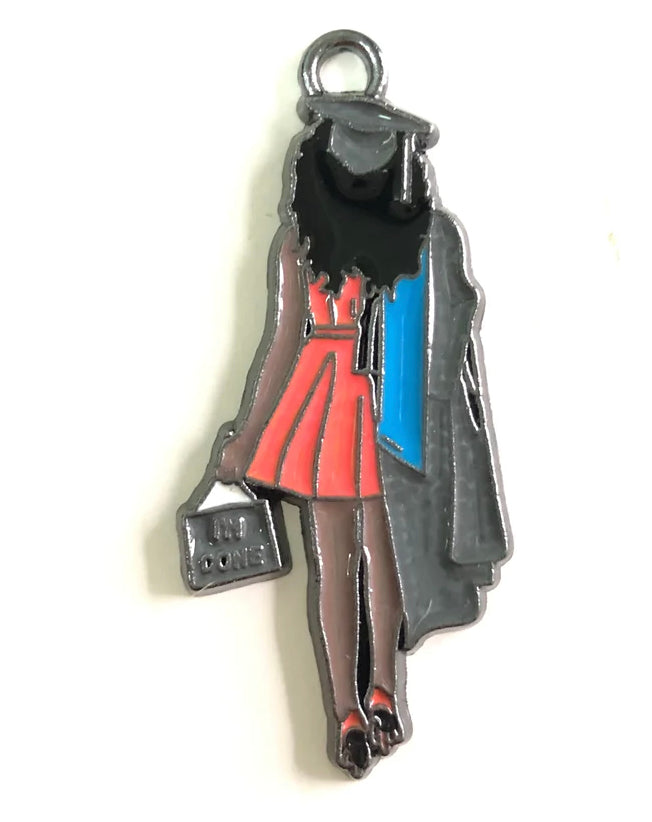 Grad lady w/cap & gown (2pc) image 3